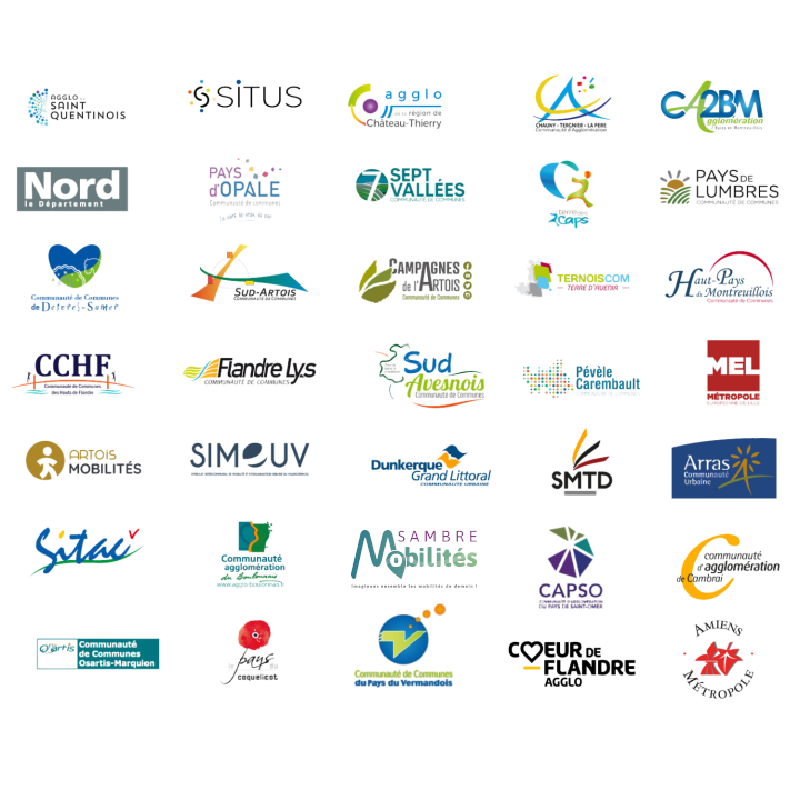 Ensemble des logos des AOM membres du syndicat